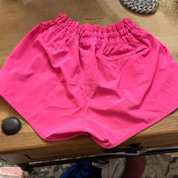 Nike Women's Vibrant Pink Athletic Shorts - Picture 2 of 4